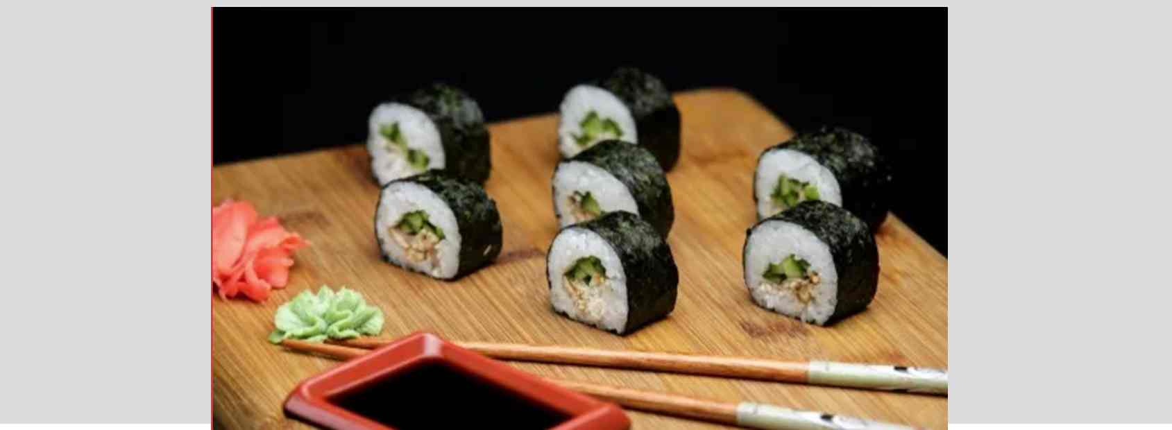 Maki thon concombre