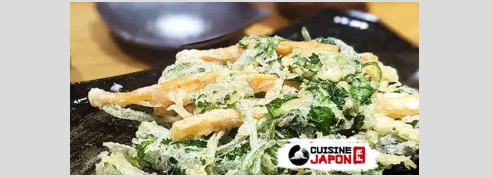 Kakiagé (tempura de légumes)