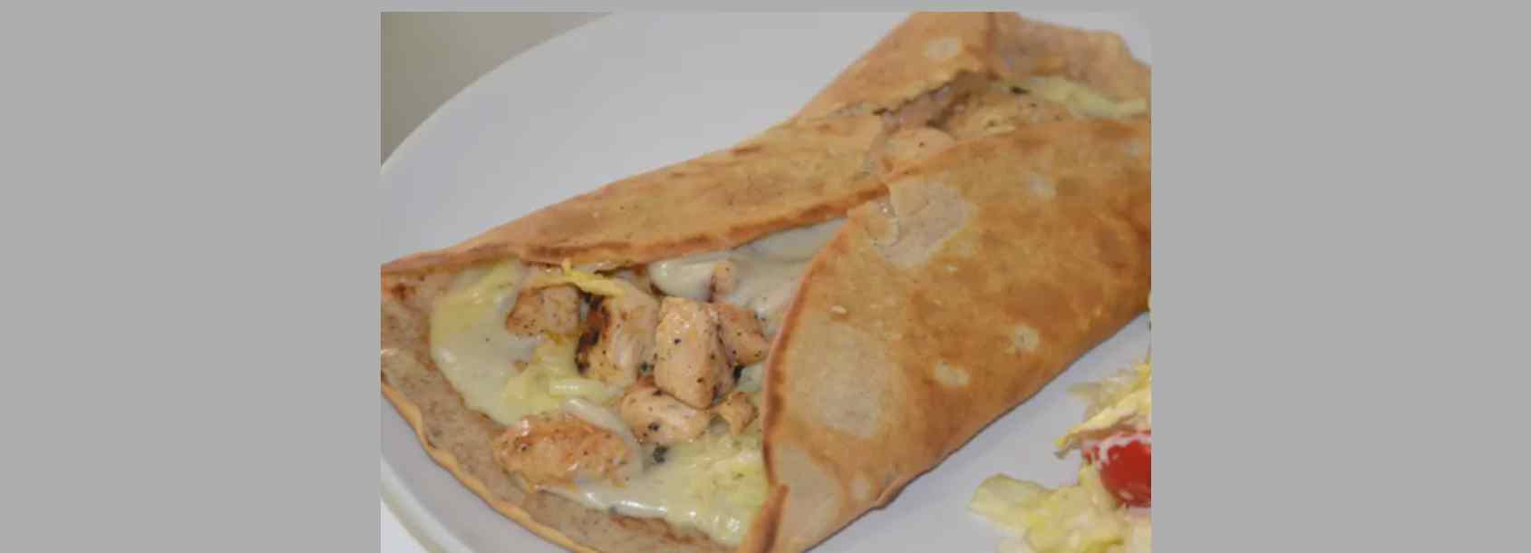 Crêpes salées au poulet estragon