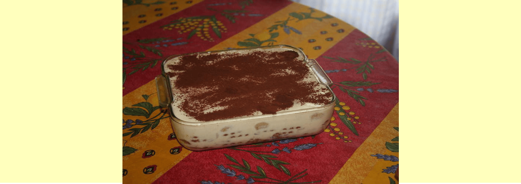 Tiramisu aux speculoos