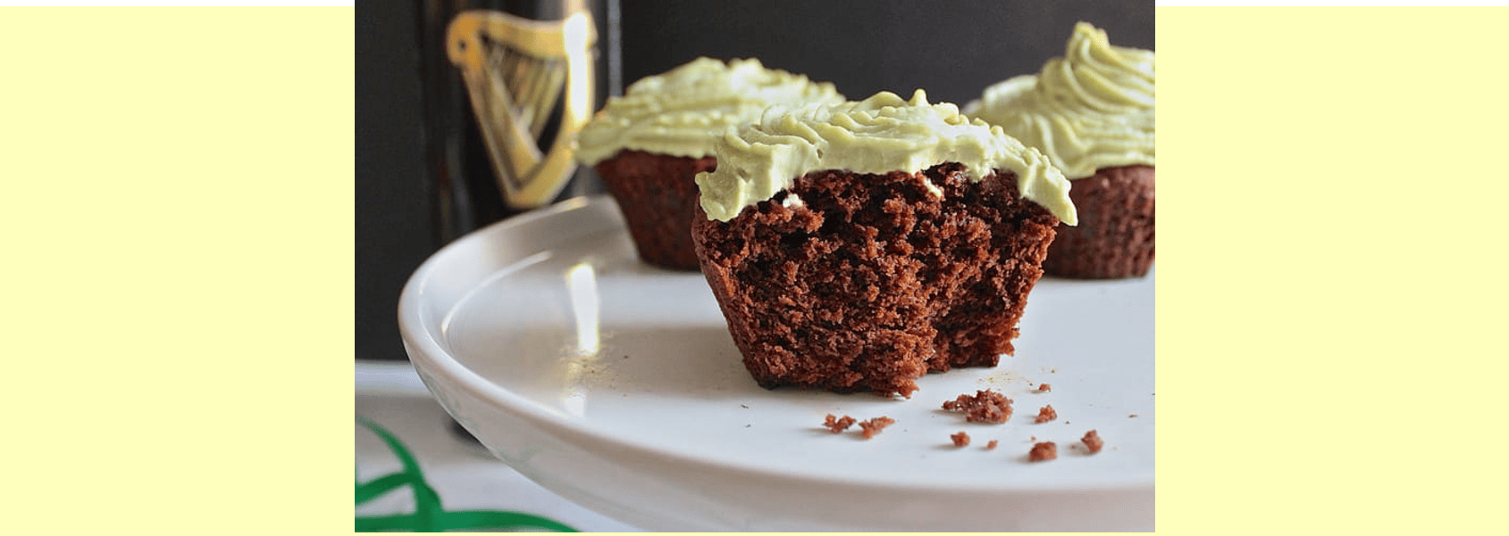 Cupcake chocolat Guiness