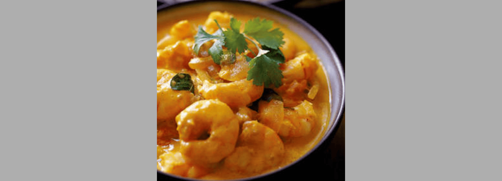 Curry de crevettes