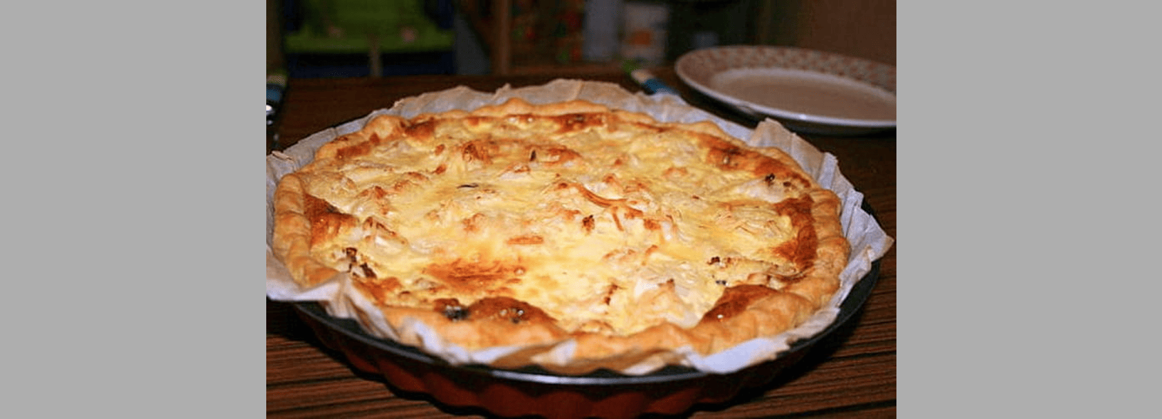 Tarte au chou fleur et au roquefort