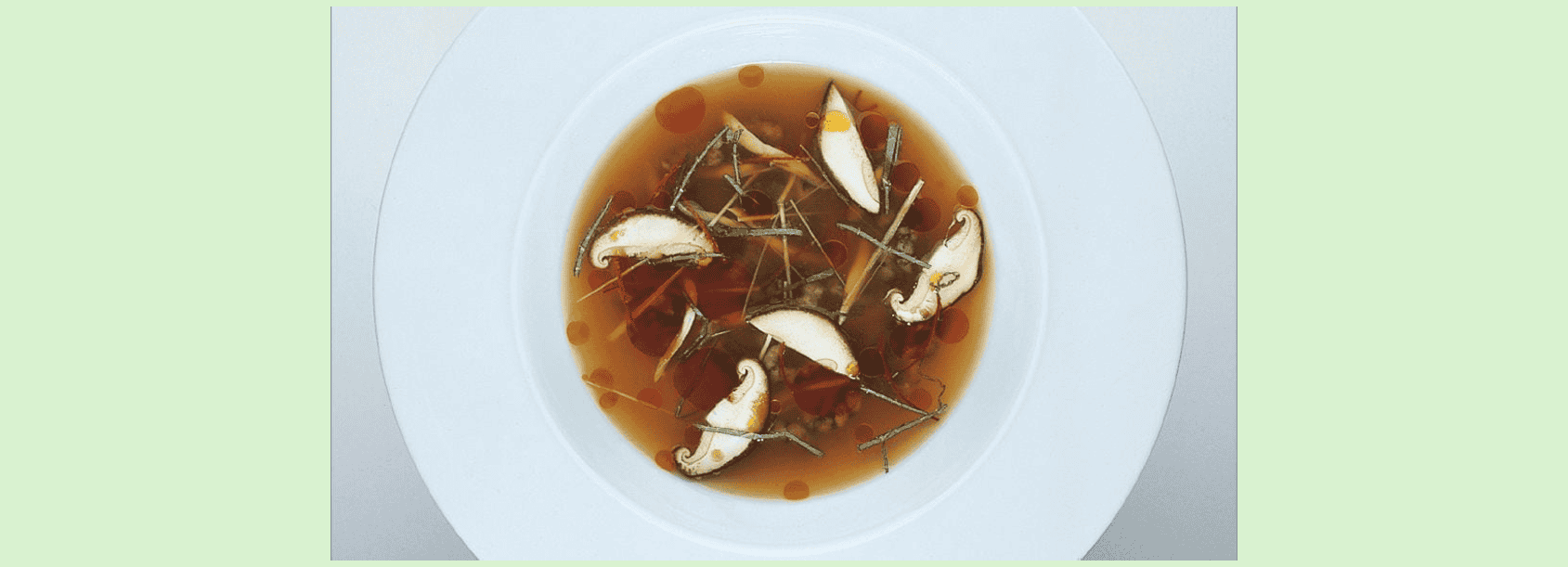 Crevettes grises en bouillon Thaï