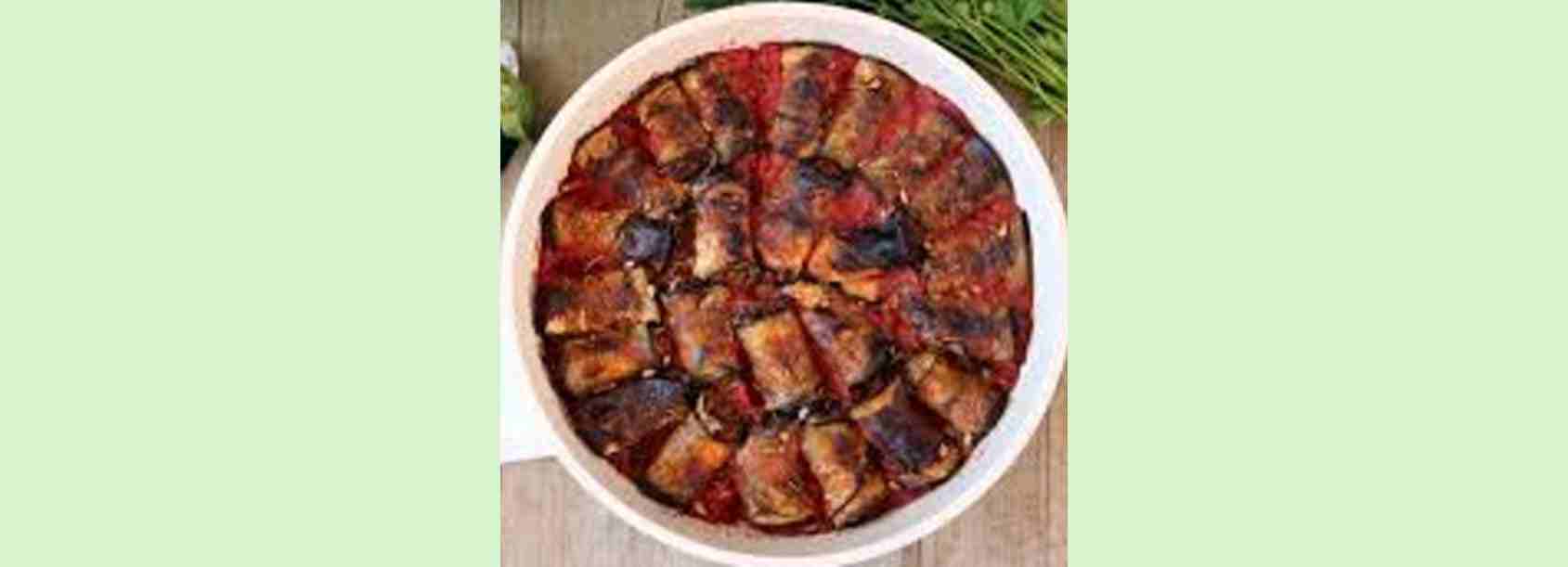 Cannelonis d'aubergine