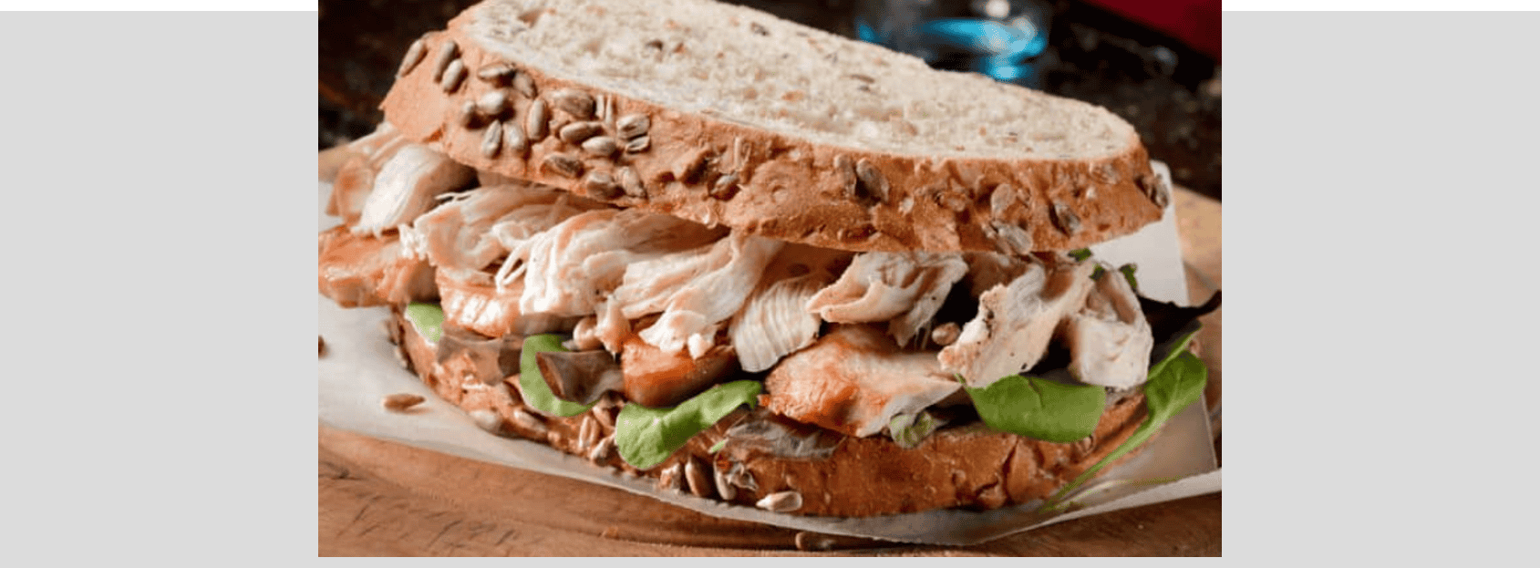 M8 J10 Sandwich dinde et houmous