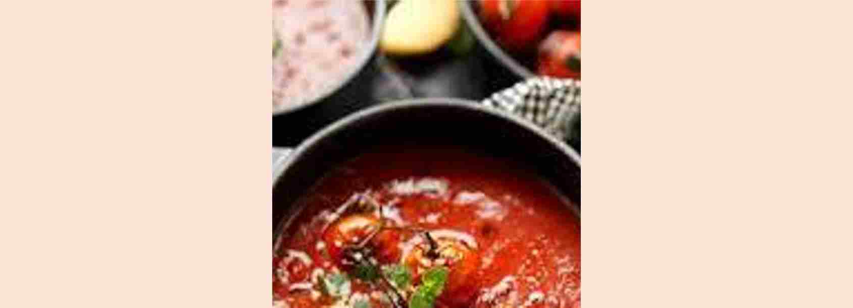 Sauce tomate maison sans huile
