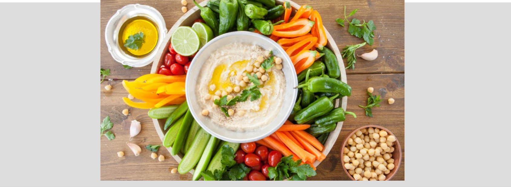 M8 J19 Bâtonnets de légumes et houmous