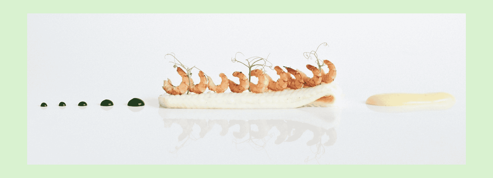 Filets de sole, mousseline au Riesling et aux crevettes grises