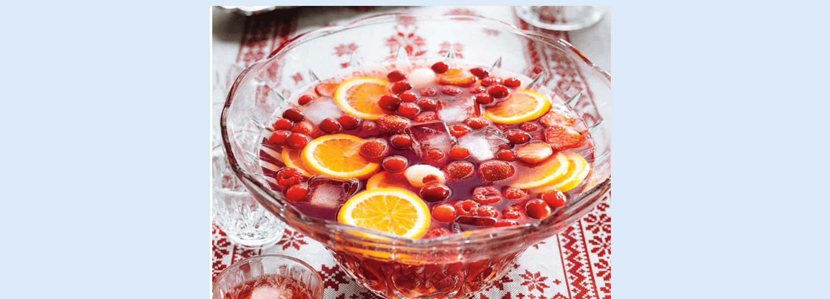 Punch de Noël tutti frutti