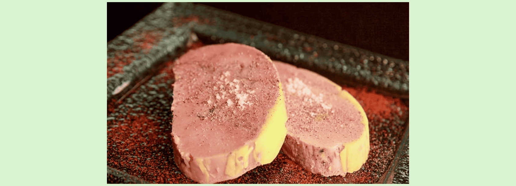 Foie gras au torchon au micro-ondes