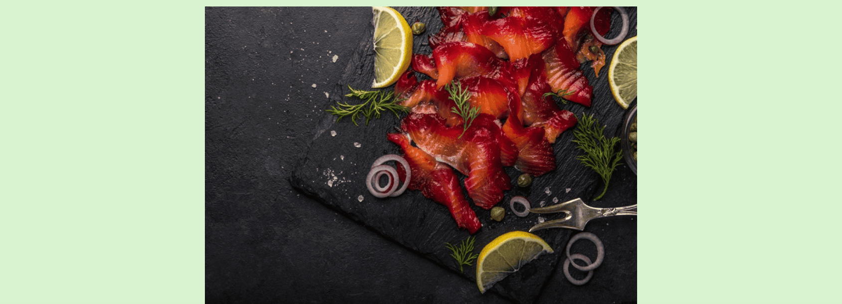 Saumon gravlax à la betterave