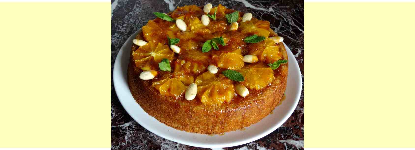 Gâteau au quinoa amandes et oranges