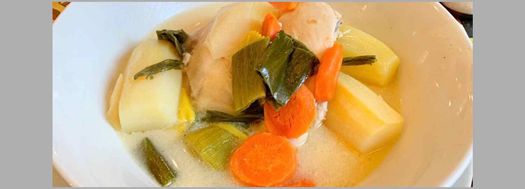 Waterzooi de poulet à la Gantoise façon Granny